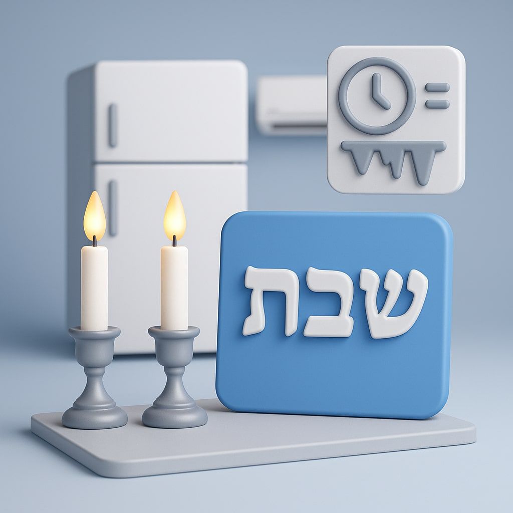 הפשרה בשבת: איך היא פועלת בלי להפעיל את המקרר בעצמכם?