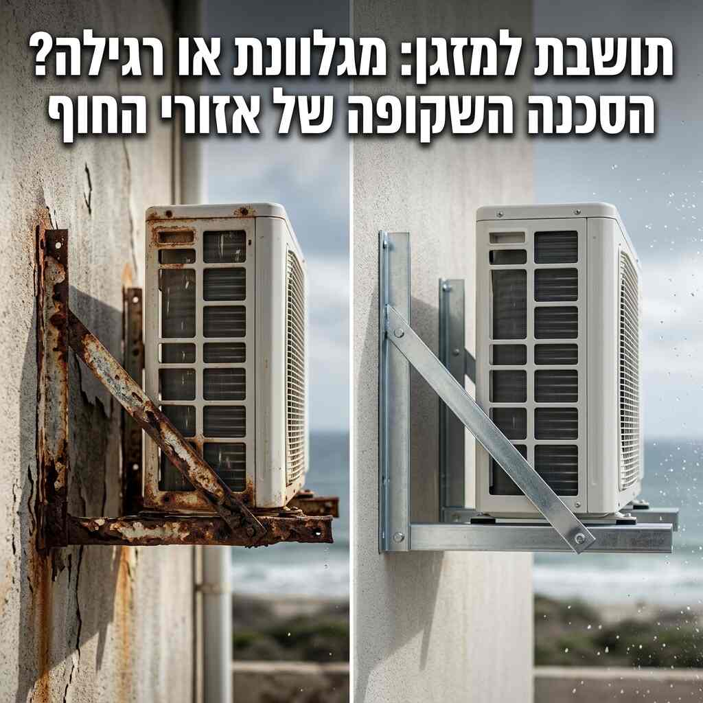 תושבת למזגן: מגלוונת או רגילה? הסכנה השקופה של אזורי החוף