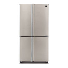 מקרר שארפ 4 דלתות מהדרין 608 ליטר צבע סילבר  Sharp SJ-9260-BS