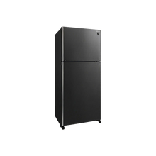 מקרר שארפ מקפיא עליון מהדרין 556 ליטר נטו SJ-SJ-3655-DS נירוסטה מושחרת