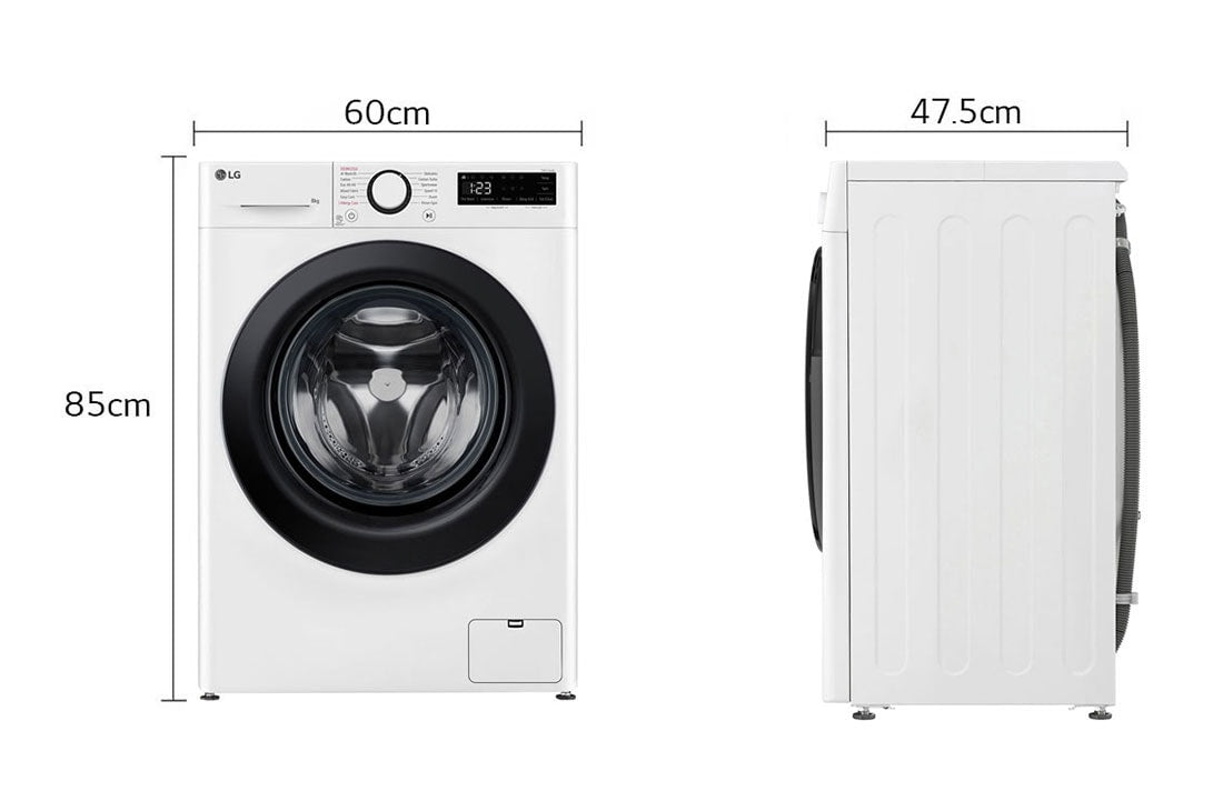 LG WFS8014WB — תמונת מוצר 2