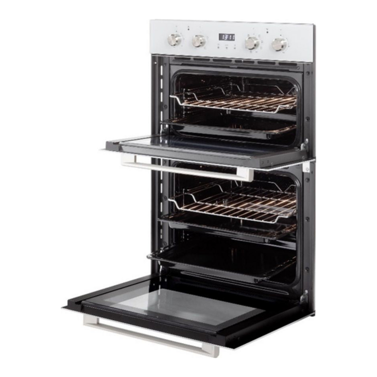 תנור אפיה דלונגי בנוי דו תאי מהדרין לבן DELONGHI DBIS87EDW