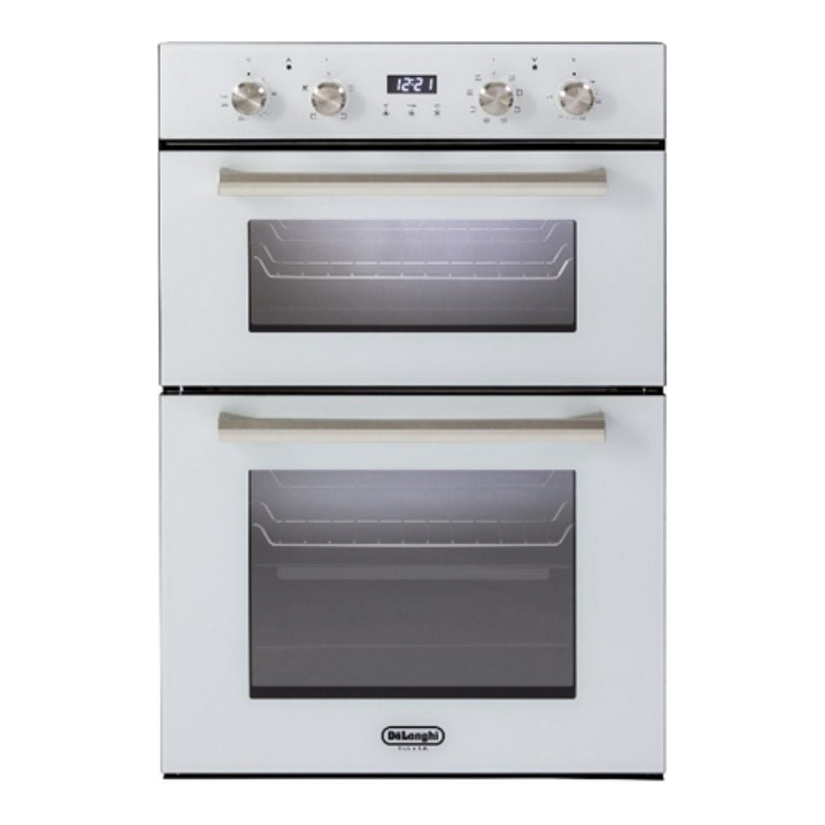תנור אפיה דלונגי בנוי דו תאי מהדרין לבן DELONGHI DBIS87EDW