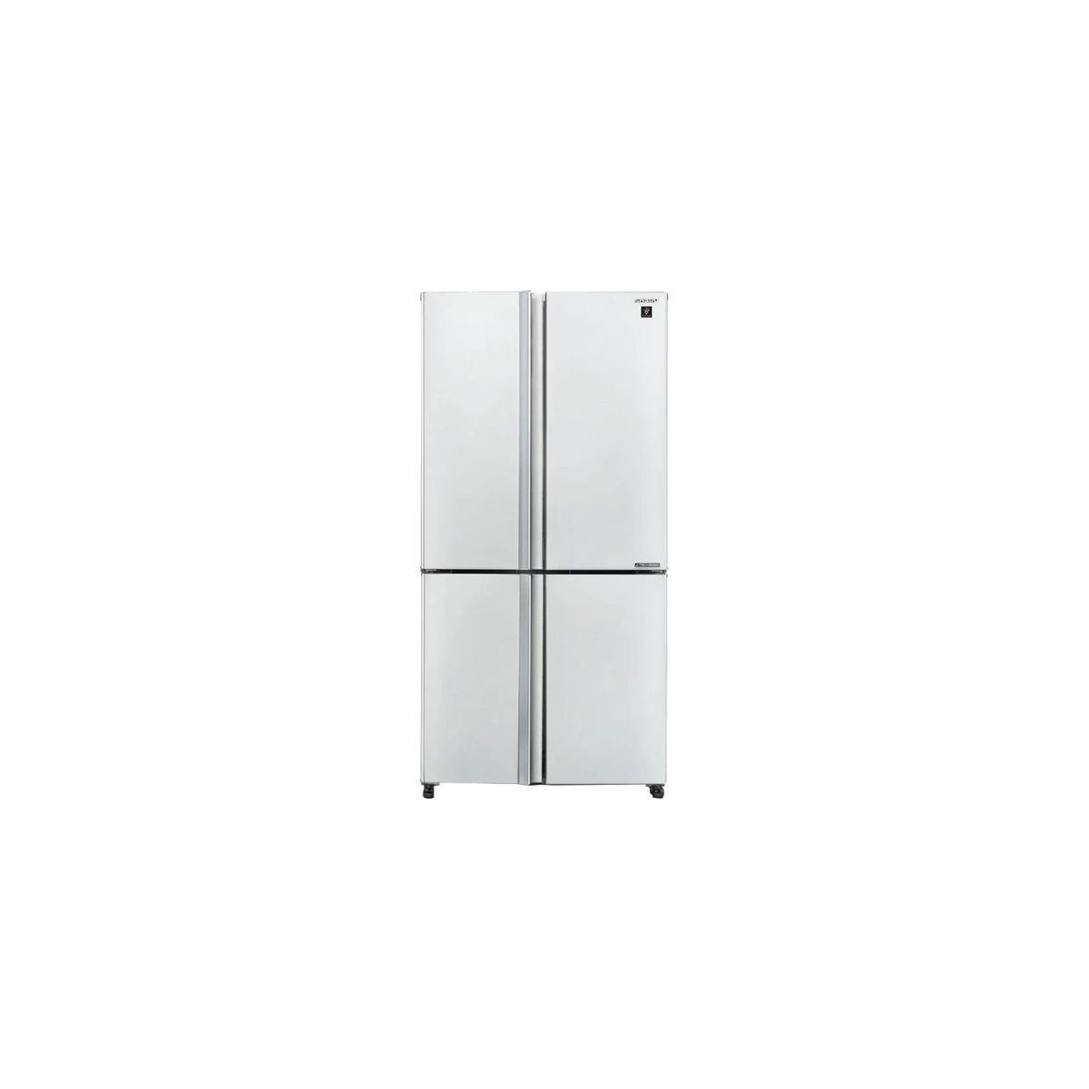 מקרר שארפ 4 דלתות מהדרין 611 ליטר לבן Sharp SJ-9270-WH יצרן קוביות קרח