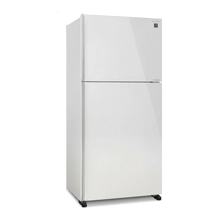 מקרר שארפ מהדרין 2 דלתות 600 ליטר זכוכית לבן SJ-4660WH