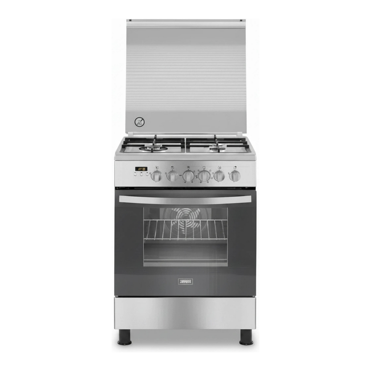 תנור אפייה משולב 60 ס"מ נירוסטה דגם ZANUSSI ZCK67326XA