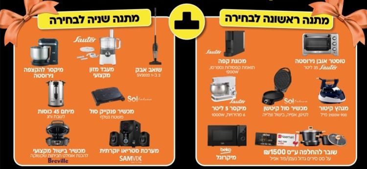 מבצע שתי מתנות במבצע אחד