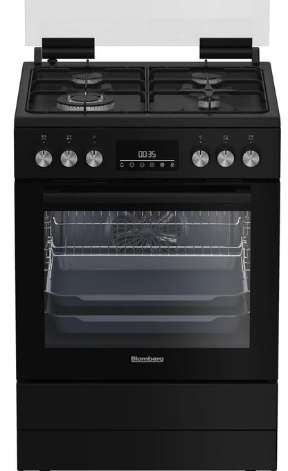 תנור משולב גז בלומברג שחור 65 ליטר Blomberg HGN9335Z