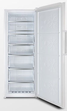 מקפיא עומד צ'יק 7 תאים רוחב 70 ס"מ CHiQ MC-F1730WH – נפח 380 ליטר, Total No Frost ואפשרות הסבה למקרר