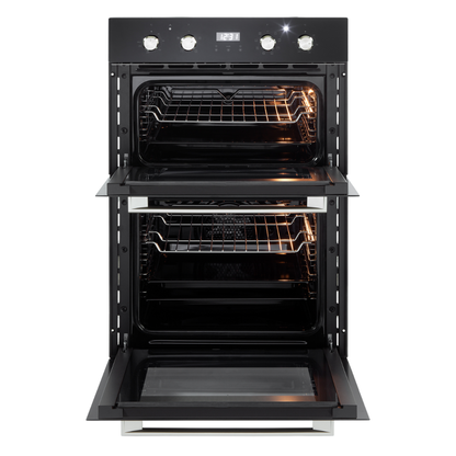 DeLonghi DBIS87EDN שחור - דלתות פתוחות
