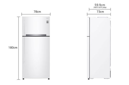 LG GR-M6781WU refrigerator image 2