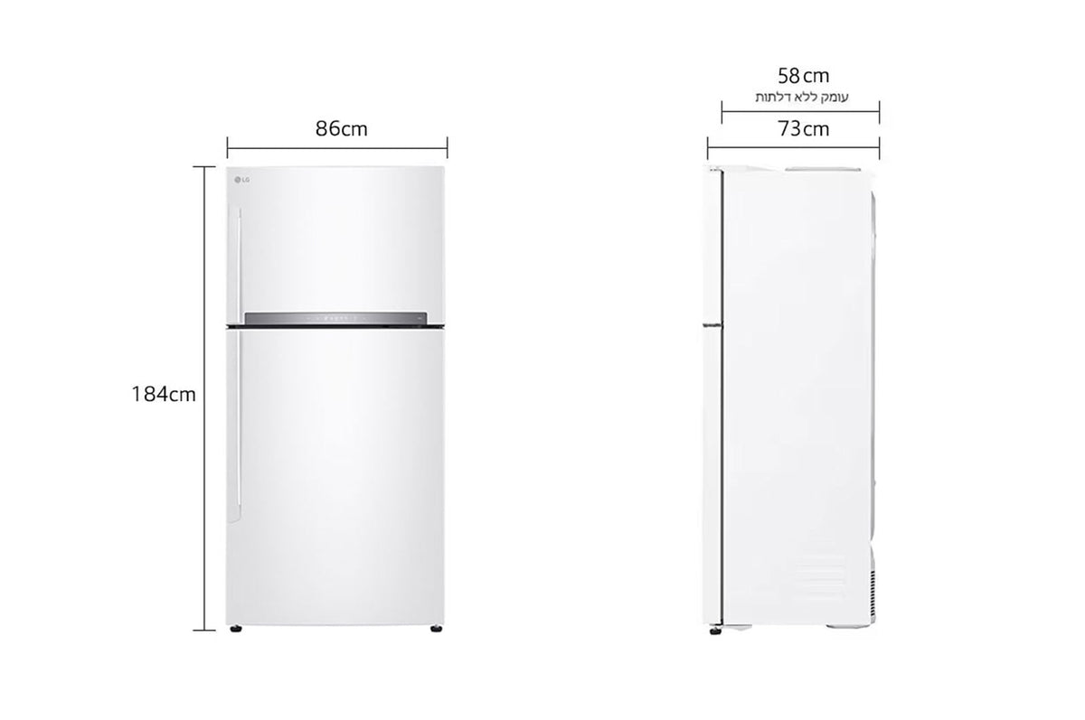 LG GR-M6981WE refrigerator image 2