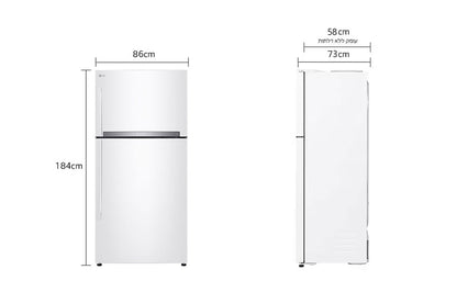 LG GR-M6981WE refrigerator image 2