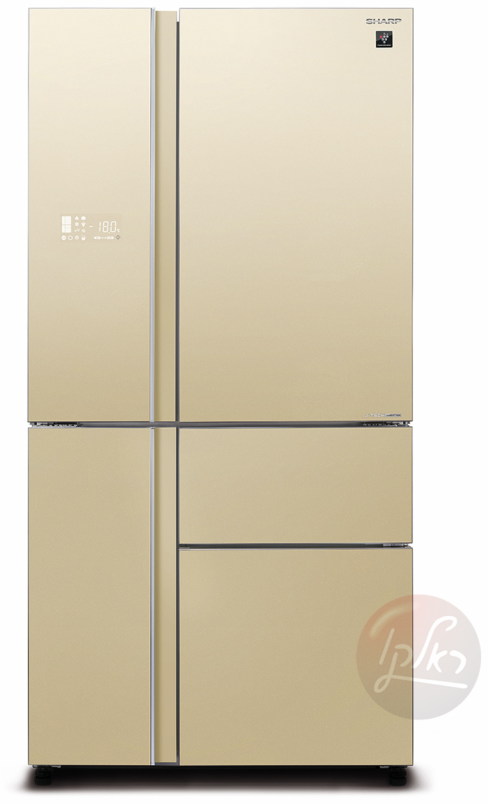 שארפ R9730GL — פקשוט חזית; מתוך גלריית היבואן sj-r9730; קובץ SJR9730logo.jpg